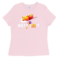 Bubblegum Pink pooh just pooh Ladies Tee - artisFamous