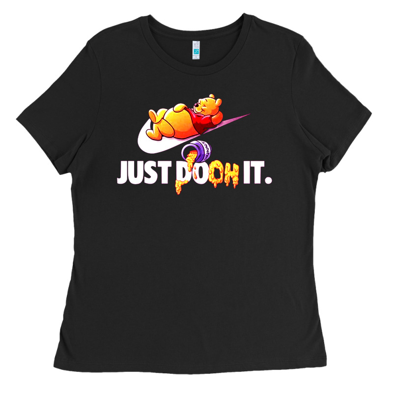 Pooh Just Pooh Ladies Tee by artisFamous | Teevron