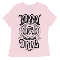 Bubblegum Pink Essential Design Ladies Tee - artisFamous