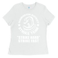 White farmington strike team Ladies Tee - artisFamous