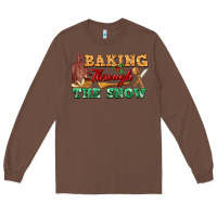 Chestnut baking through the snow Long Sleeve Tee - FaDigitalArtStudio