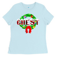 Baby Blue chest nuts Ladies Tee - artisFamous
