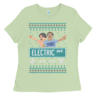 Matcha pardon my take electric avenue ugly christmas sweater Ladies Tee - artisFamous