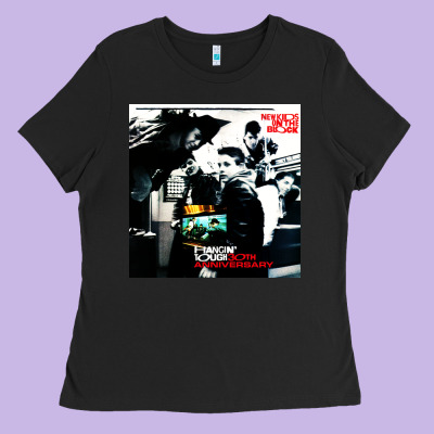 News Kids On The Block Ladies Tee Designed By Artisfamous