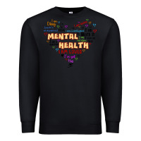 Black mental health matters Premium Sweatshirt - JahusDesignShop
