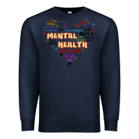 Navy mental health matters Premium Sweatshirt - JahusDesignShop