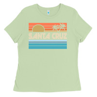 Matcha santa c.r.u.z cali sunset 70s 80s surfer summer sun Ladies Tee - artisFamous