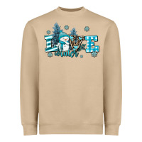 Mushroom love winter Heavyweight Sweatshirt - AdoDesignShop
