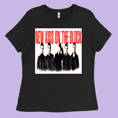 News Kids On The Block Ladies Tee Designed By Artisfamous