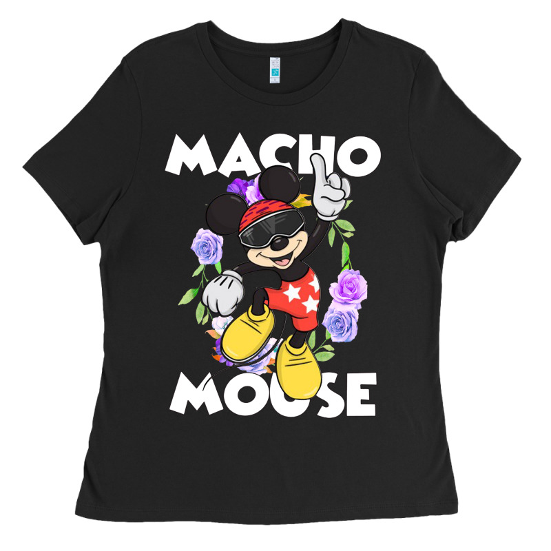 Macho Mouse Ladies Tee by artisFamous | Teevron