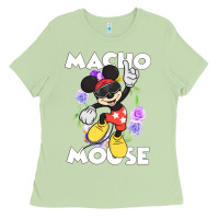 Matcha macho mouse Ladies Tee - artisFamous