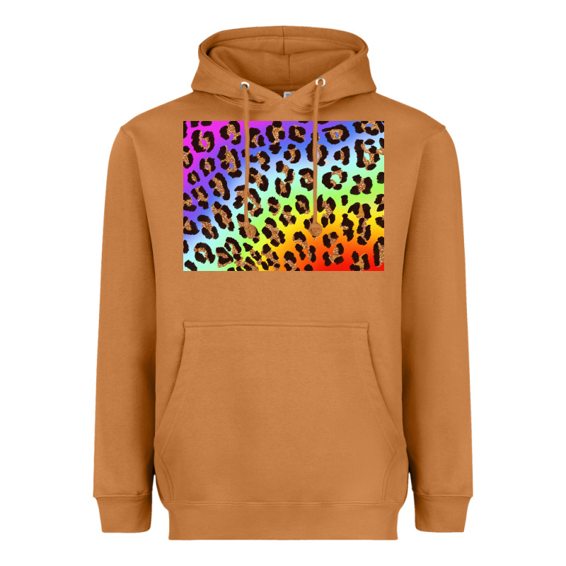 Leopard Background Rainbow 3200x2400 Heavyweight Hoodie by AdoDesignShop | Teevron