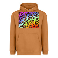 Meerkat leopard background rainbow 3200x2400 Heavyweight Hoodie - AdoDesignShop