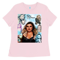 Bubblegum Pink kelly clarkson Ladies Tee - artisFamous