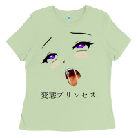 Matcha ahegao face girl Ladies Tee - artisFamous