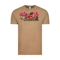 Vintage Coffee Pucker Up Cowboy Valentine's Day Vintage Tee - FaDigitalArtStudio