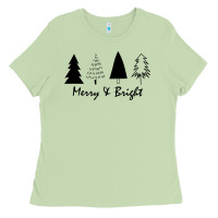 Matcha merry and bright Ladies Tee - artisFamous