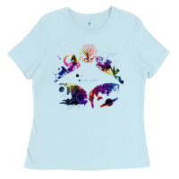 Baby Blue Best Owl City Ladies Tee - artisFamous