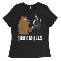 Black Bear Grills Grylls Ladies Tee - artisFamous