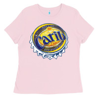 Bubblegum Pink carib beer Ladies Tee - artisFamous
