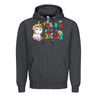 Smoke sparkle like a unicorn Zipper Hoodie - AdoDesignShop