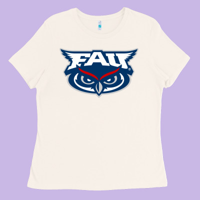 Florida Atlantic Owls Ladies Tee Designed By Artisfamous