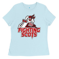 Baby Blue edinboro fighting scots Ladies Tee - artisFamous