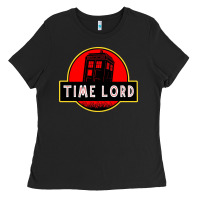 Black dr who park time lord Ladies Tee - artisFamous