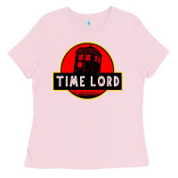 Bubblegum Pink dr who park time lord Ladies Tee - artisFamous