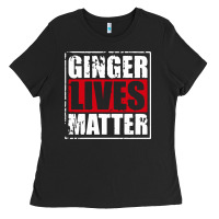 Black ginger lives matter Ladies Tee - artisFamous