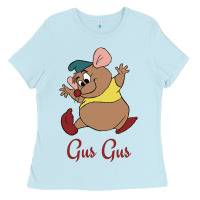 Baby Blue GUS GUS Ladies Tee - artisFamous