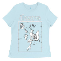 Baby Blue doors 8 Ladies Tee - artisFamous