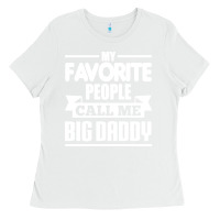White big daddy Ladies Tee - artisFamous