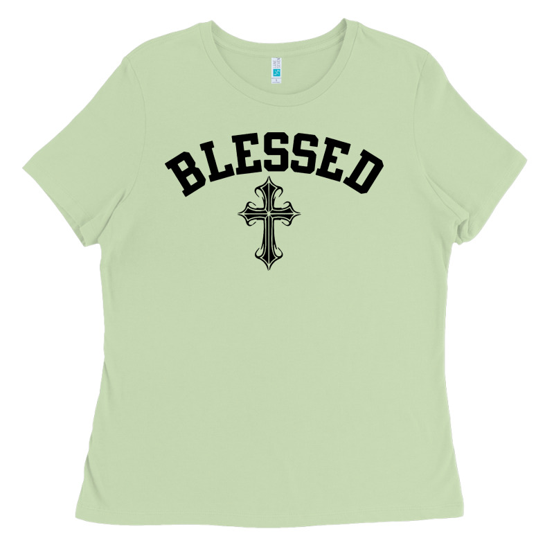 Blessed Christian Christianity Ladies Tee by artisFamous | Teevron