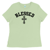 Matcha blessed christian christianity Ladies Tee - artisFamous
