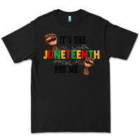 Black its the juneteenth for me Premium Tee - CowGirlArtShop