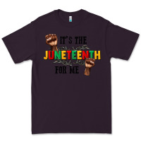 Plum its the juneteenth for me Premium Tee - CowGirlArtShop