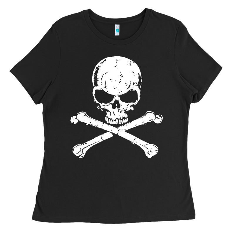 Pirates Adults Pirates Skull Crossbones Beard Ladies Tee by artisFamous | Teevron