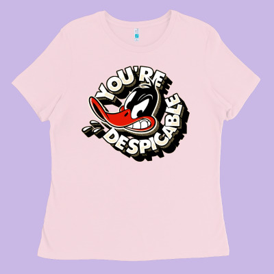 You're Despicable Ladies Tee Designed By Artisfamous
