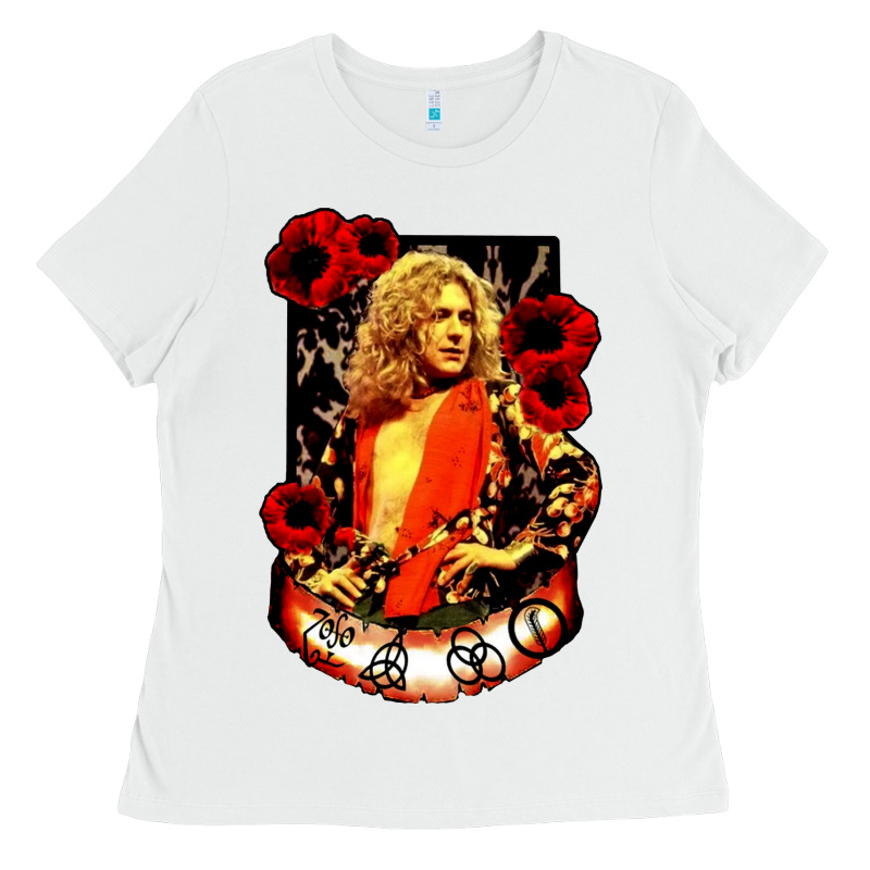 Vintage Image Robert Plant Ladies Tee by artisFamous | Teevron