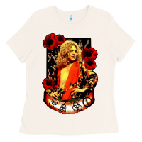 Bone vintage image robert plant Ladies Tee - artisFamous