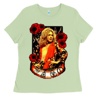 Matcha vintage image robert plant Ladies Tee - artisFamous