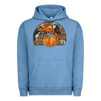 Pigment Pebble Blue western pumpkin fall rainbow Urban Hoodie - JahusDesignShop