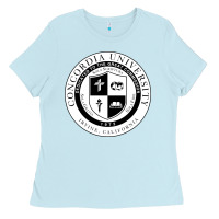 Baby Blue concordia university irvine Ladies Tee - artisFamous