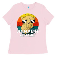 Bubblegum Pink hump day Ladies Tee - artisFamous