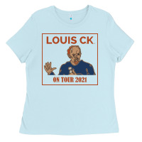 Baby Blue LOUIS C.K. Ladies Tee - artisFamous