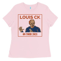 Bubblegum Pink LOUIS C.K. Ladies Tee - artisFamous