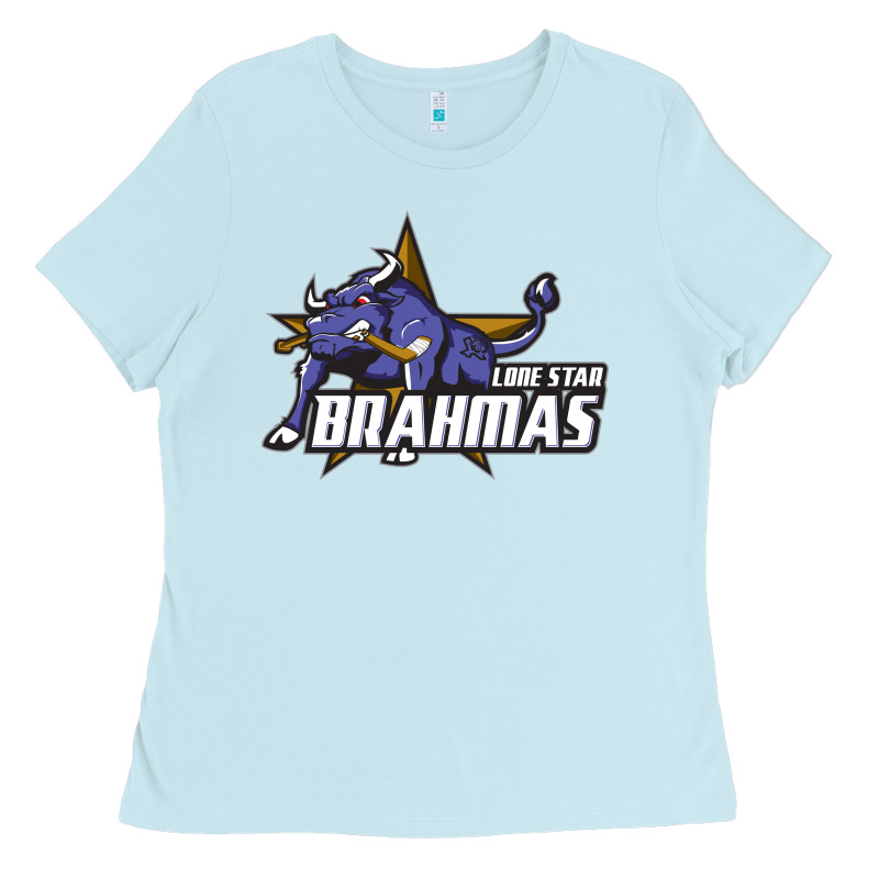 Lone Star Brahmas Ladies Tee by artisFamous | Teevron