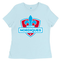 Baby Blue maine nordiques Ladies Tee - artisFamous