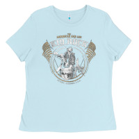 Baby Blue kid rock Ladies Tee - artisFamous